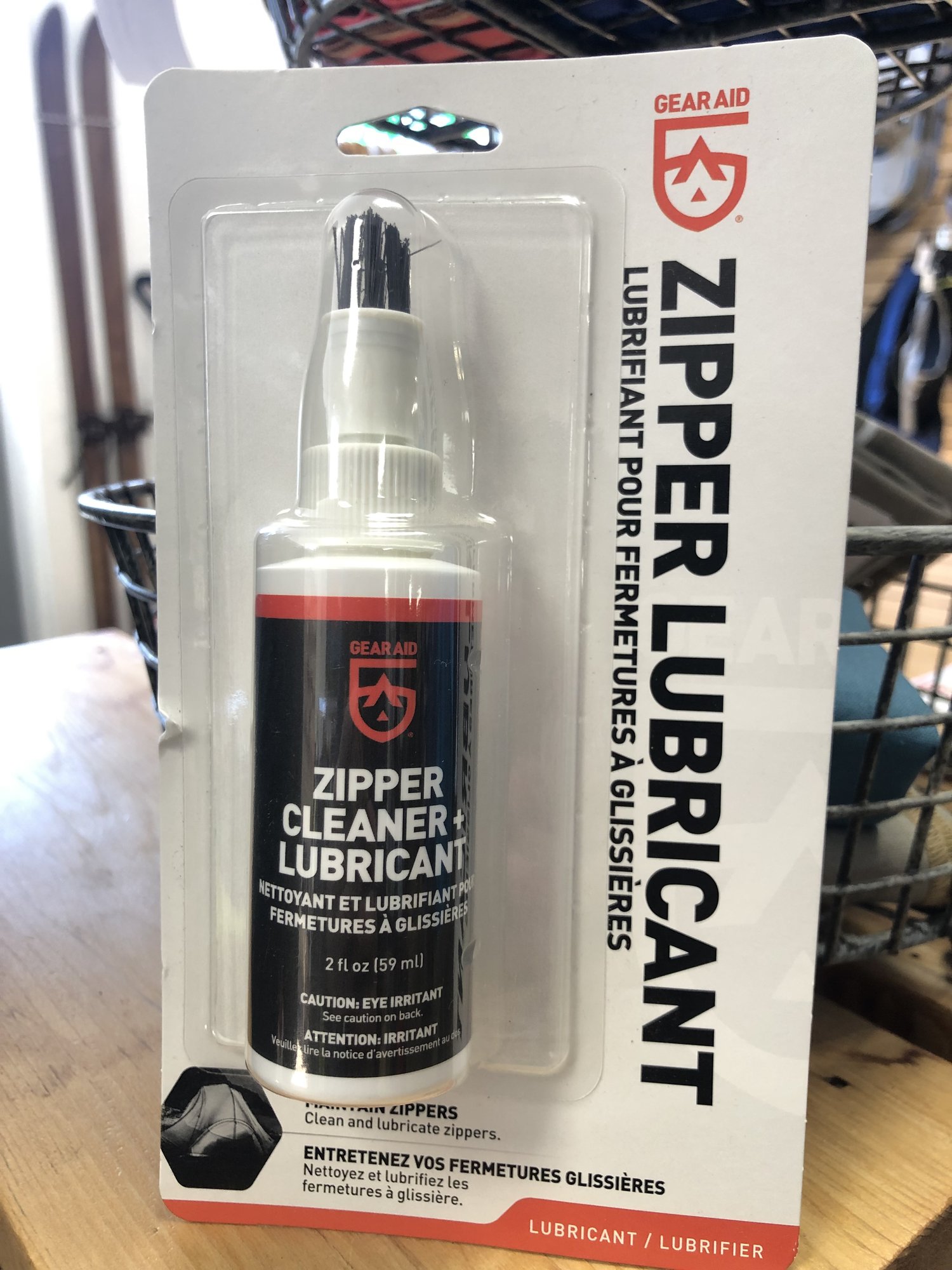 Gear Aid Zipper Cleaner + Lubricant — Woods + Waters Gear Exchange